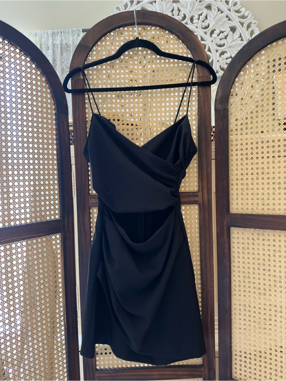 ZARA Cut-out Mini Dress